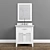 Luxury Vanity Set: Ariel Kensington 31 3D model small image 1