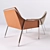 Sophisticated Aileron Occasional Chair 3D model small image 2