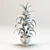 Fragrant Dracaena Plant in Pot 3D model small image 3