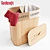 Tatkraft Laundry Basket: Durable and Stylish 3D model small image 1