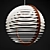 Elegant Circle Pendant Lamp 3D model small image 1