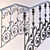 Universal Staircase Railings 3D model small image 3