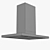 Bosch Island Chimney Hood: Sleek and Efficient 3D model small image 3