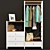 Outdoor Wardrobe: IKEA Elvary 3D model small image 1