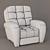 Elegant Forsyth Chair: Timeless British Design 3D model small image 2