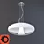 Glamorous Lirio Chandelier: Illuminate in Style 3D model small image 1