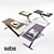 Saba Ananta Table: Stylish and Versatile 3D model small image 1