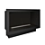 PrimeFire Bio-Fireplace: Automated Elegance 3D model small image 1