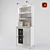 BRUSALI High Cabinet with LED Lighting 3D model small image 1