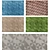 Elegant Amini & Carlo Colombo Rugs 3D model small image 2