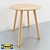 Sleek Beechwood Stool: IKEA PS 2017 3D model small image 1