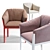 Italian Elegance: Cassina Cotone Armchair 3D model small image 2