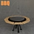 Outdoor BBQ Grill: Versatile and Professional 3D model small image 1