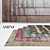 Elegant Tibetan & Natural Rugs 3D model small image 1