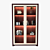 Versatile Showcase Cabinet: Ideal for Displaying Decor, Art, Books & More 3D model small image 2