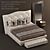 Elegant Memento Bed Collection 3D model small image 1