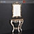Classic Console & Mirror Set by Andrea Fanfani 3D model small image 2