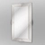 Sleek Manhattan Mirror Stand 3D model small image 1