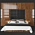 Modern Bed Design - B06 3D model small image 1