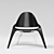 Fork Chair: Stylish and Personal 3D model small image 3