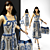 Realistic Female Mannequin in Sarafan: Designer A. Korfiati Cut 3D model small image 1