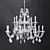 Eternity Guatemala Luxury Chandelier 3D model small image 2