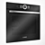 Sleek Black Bosch Built-In Oven: Serie 8 3D model small image 2