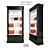 EICHHOLTZ Cabinet Elegancia: Elegant, Spacious, Timeless 3D model small image 1