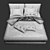 Tomasella Sogno Bed: Italian Elegance in Your Bedroom 3D model small image 3
