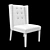 Velvet Mist Chair 3D model small image 3