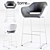 Torre1961 Manu-07 Base 115: Compact and Stylish 3-Piece Furniture Set 3D model small image 1