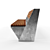 Sleek Loop Bench by Lucas Galan 3D model small image 3