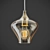 Elegant Illuminance: GRAMERCY HOME Ambi Chandelier 3D model small image 1