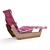 Knitify Chaise: Exquisite Knitted Comfort 3D model small image 2