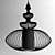 Modern Elegance: Alezio Hanging Lamp 3D model small image 2