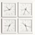 Modern Stylish Clock - 300mm x 300mm 3D model small image 2