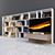 Modern Living Room Furniture Set 3D model small image 3