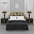 Salda Bedroom Set 3D model small image 3