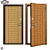 Elbor Ankara Entrance Doors 3D model small image 1