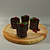 Festive Christmas Cake 3D model small image 1