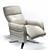 Modern Adjustable Natuzzi Idra Armchair 3D model small image 2