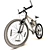 Authentic Author Bike: Loaded with Accessories 3D model small image 3