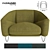 Flow Chair: Stylish Comfort for Your Home 3D model small image 1