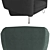 Flow Chair: Stylish Comfort for Your Home 3D model small image 2