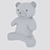 Cuddly Classic Teddy Bear 3D model small image 3