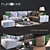 Flexteam Extra - Norman: Classic-Modern Sofa 3D model small image 1