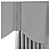 Elegant Lambrequin Curtain Set 3D model small image 3