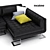 Luxury V.O.G. Sofa by Nicoline 3D model small image 2