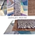 Luxury Silk and Wool Carpets Set of 5 (Part 7) 3D model small image 1