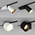 Adjustable Track Lighting Set 3D model small image 2